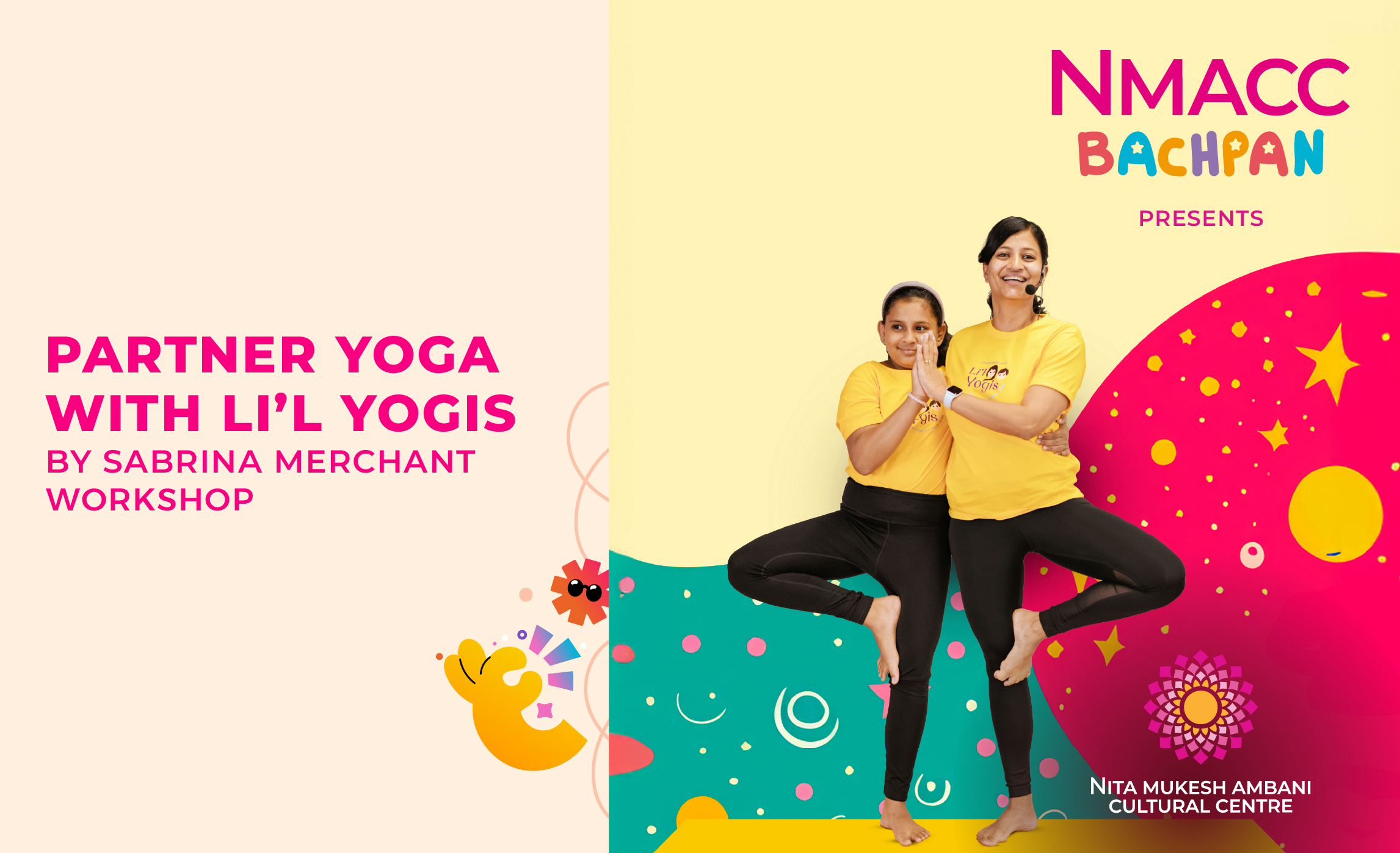 STUDIO_20th July_Workshop_Parent & Child Yoga for Kids by Li'l Yogis_Card Image_550x335 px