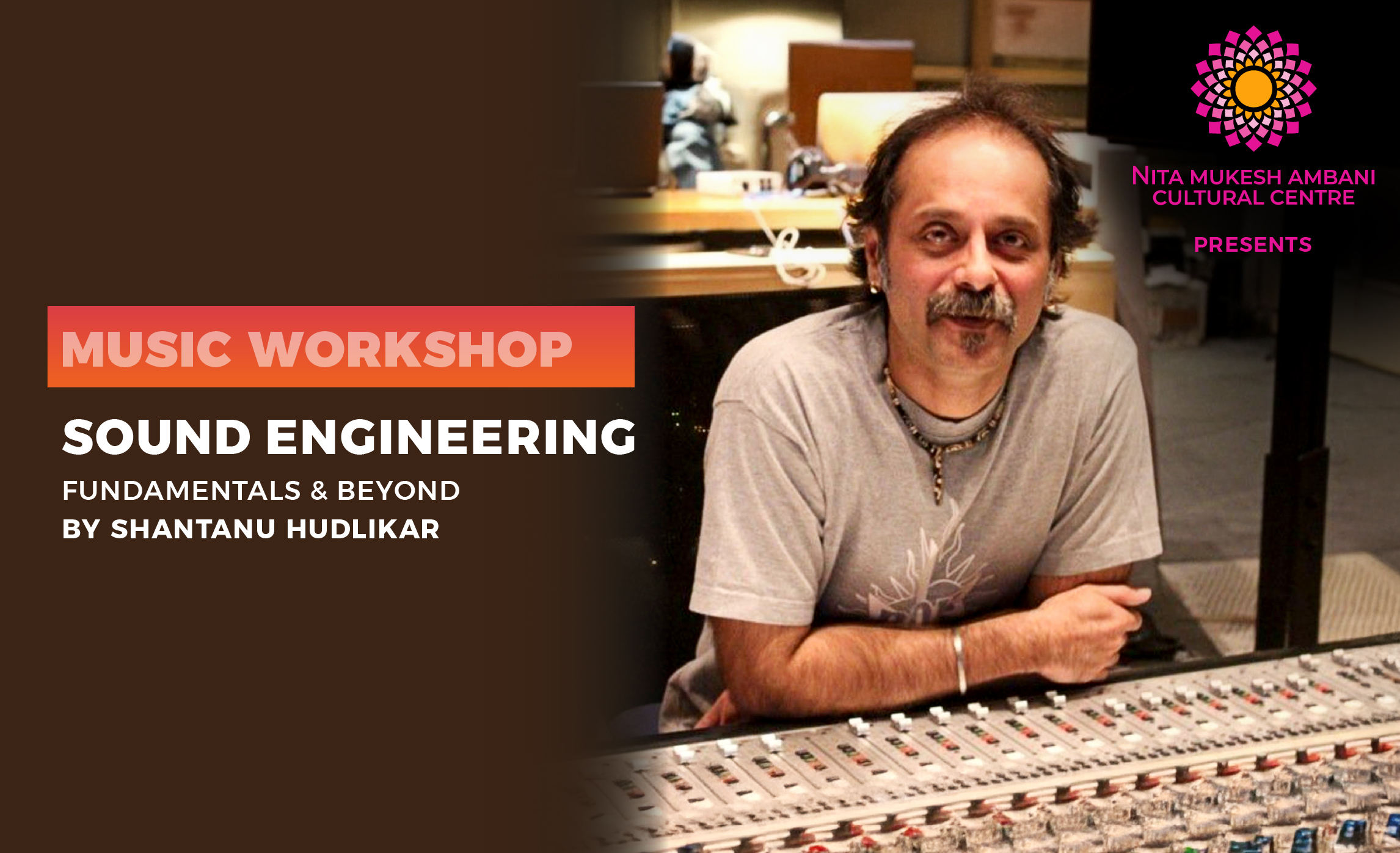 26th March_STUDIO_WORKSHOP_ShantanuHudlikar_AudioEngineering_Card Image_550x335 px