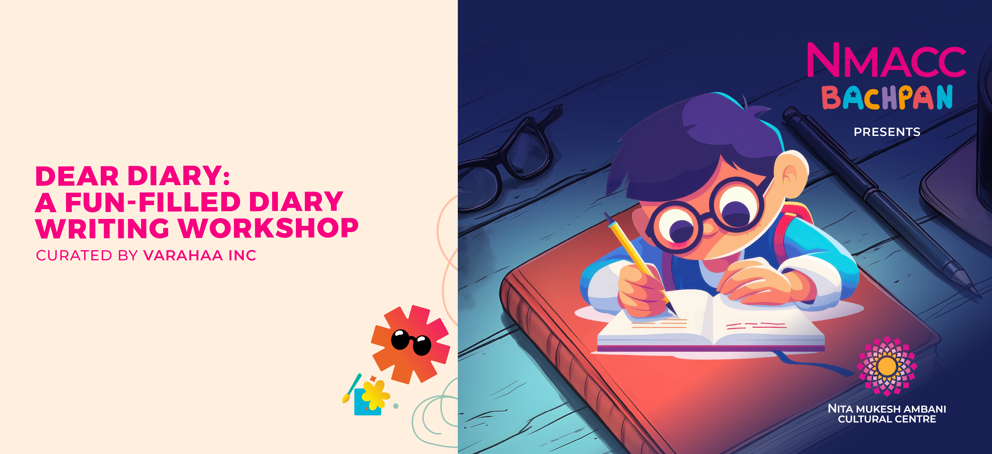 CUBE 24th July_Workshop_Diary Writing_Desktop Banner_1920x879 px