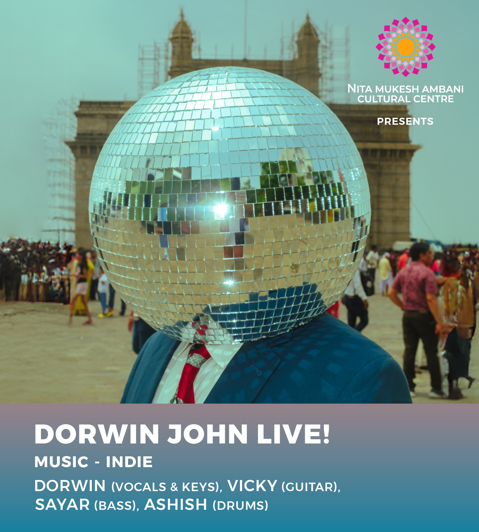 26th Oct_CUBE_Dorwin John Live_Desktop Banner_1920x879 px