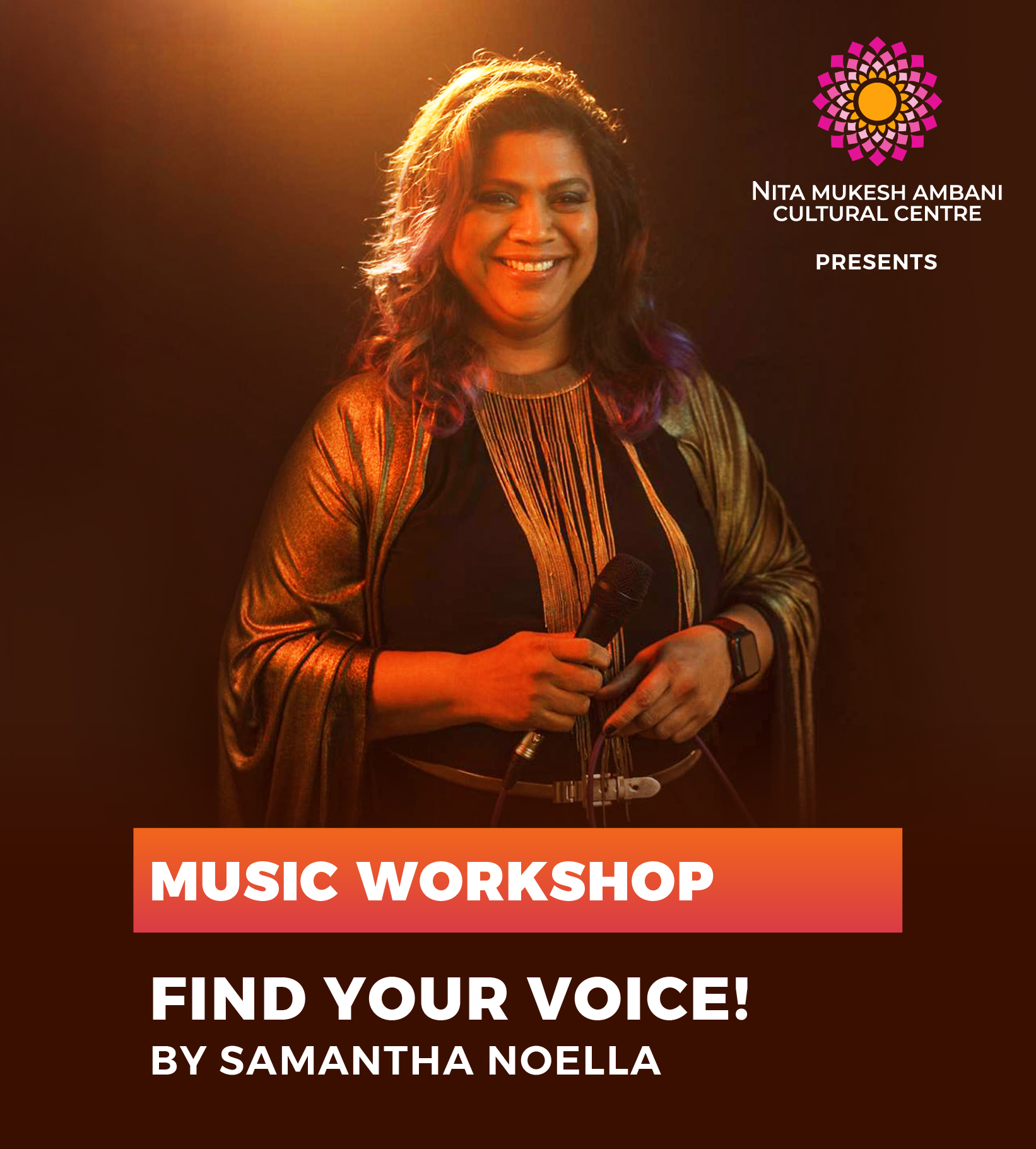 20th August_CUBE_SAMANTHA NOELLA_Music Workshop_Desktop Banner_1920x879 px