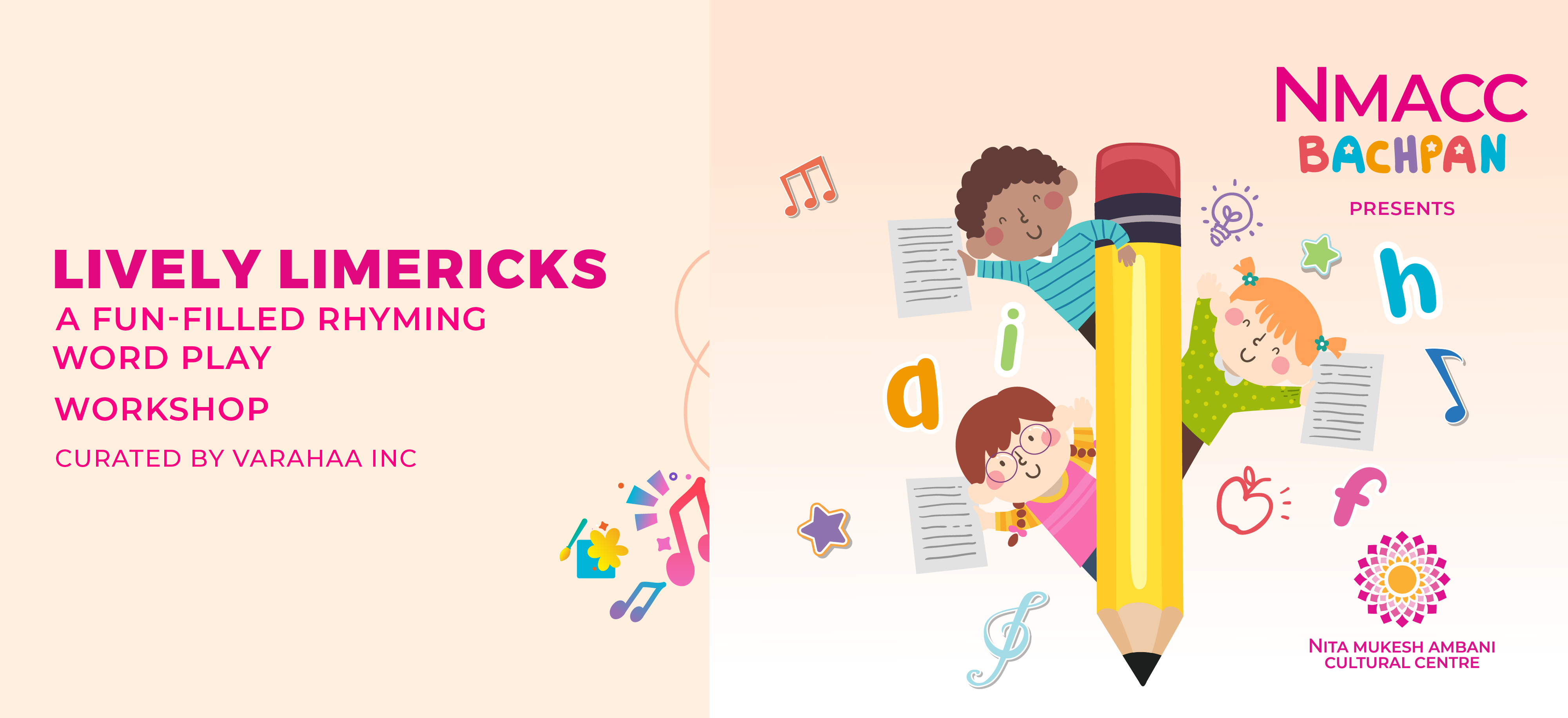 20th July_Workshop_Lively Limericks A Fun-Filled Rhyming Adventure_Desktop Banner_1920x879 px