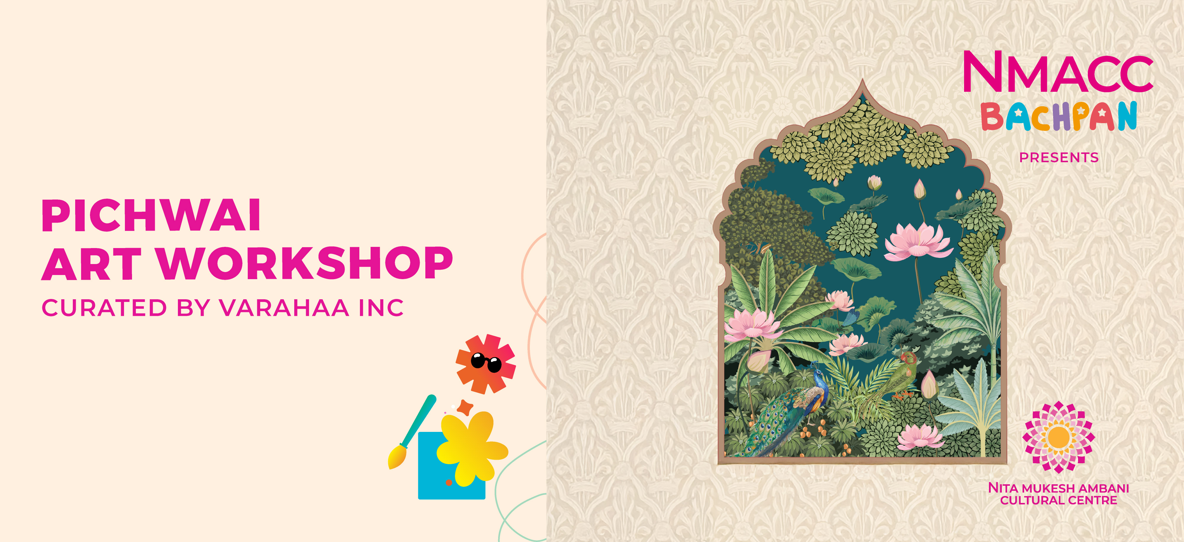 CUBE_20 JULY_Pichwai Art Workshop_Desktop Banner_1920x879 px