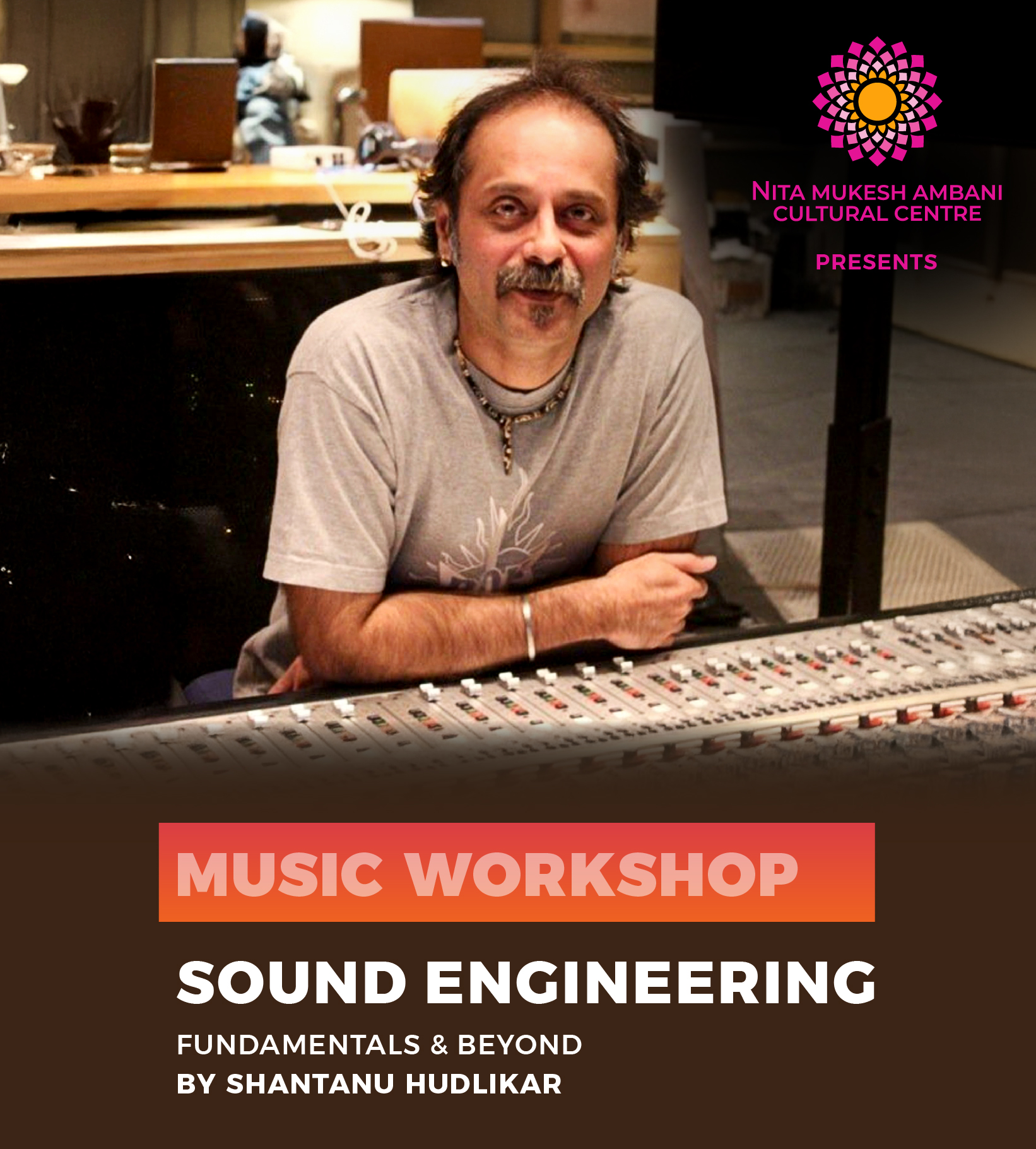 26th March_STUDIO_WORKSHOP_ShantanuHudlikar_AudioEngineering_Desktop Banner_1920x879 px